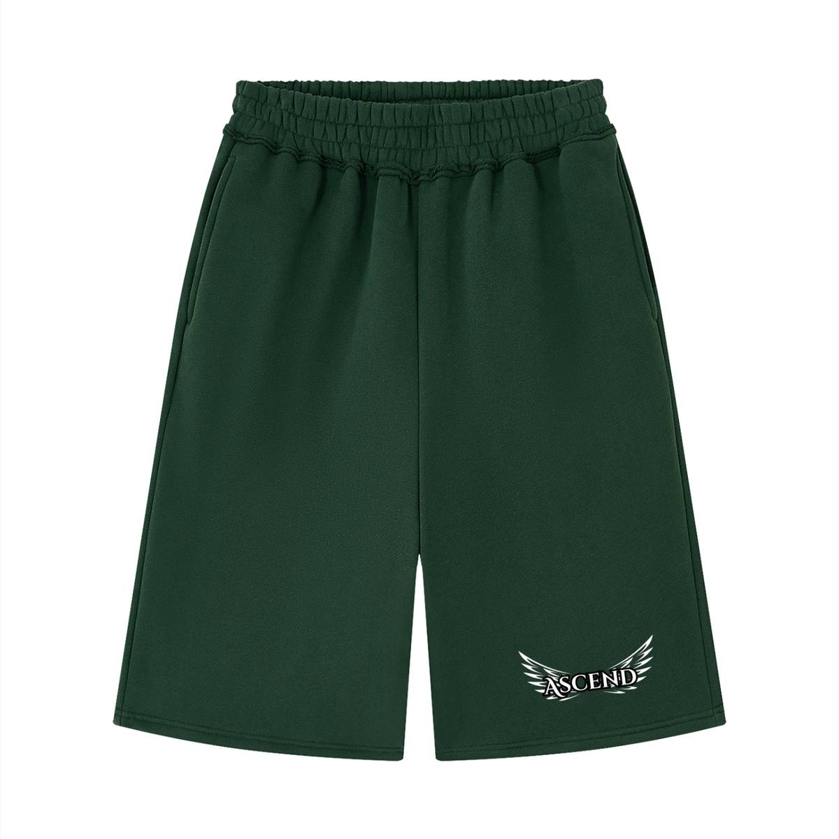 Ascend Raw Hem Shorts
